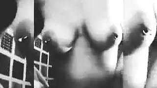 مشهد إباحي: قضيب أسود ضخم يحفر في فتحة مبلولة